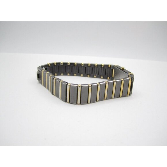 Vtg Lassale Seiko Quartz WR Analog 13mm Tank Watch (H731) "New Battery" - Picture 8 of 10